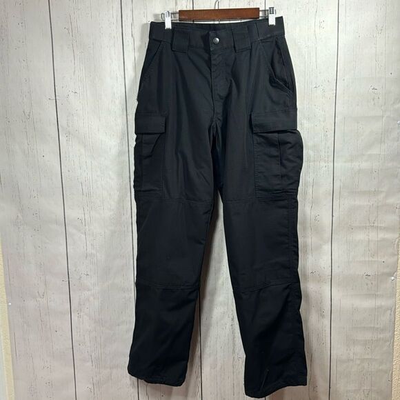 5.11 Tactical Other - 5.11 Tactical Mens Black Cargo Outdoor Hiking Pockets Preppy Pants
